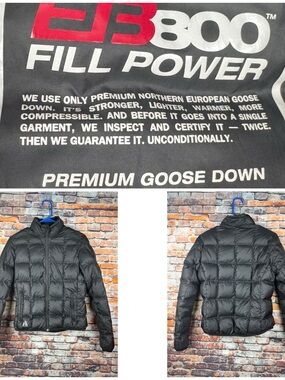 Eddie Bauer Women's Medium First Ascent EB 800 Fill Power Goose Down Jacket